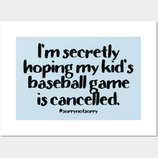 Baseball Cancelled Posters and Art